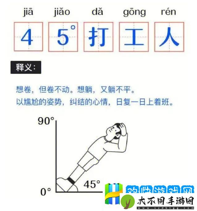 抖音45°人生是啥意思-四十五度人这个梗出处-技能循环