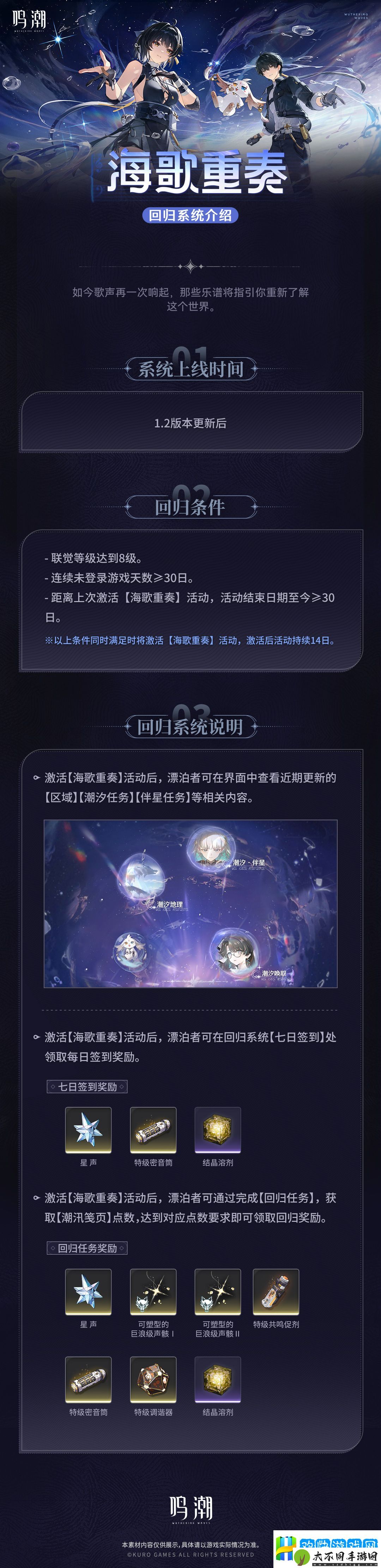 鸣潮回归系统什么时候上线-鸣潮回归系统介绍-高手对决