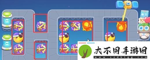 保卫萝卜4太空穿越4关怎么过