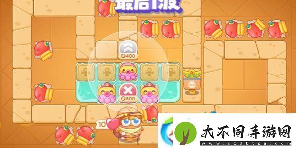 保卫萝卜4法老归来第107关怎么过