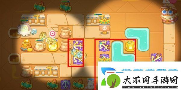 保卫萝卜4法老归来第109关怎么过