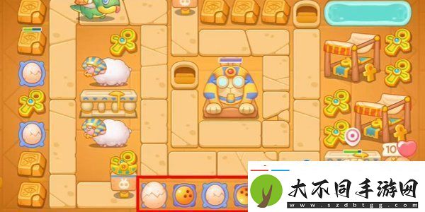 保卫萝卜4法老归来第106关怎么过