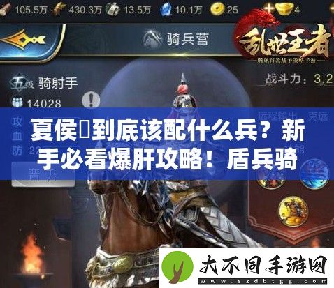 夏侯惇到底该配什么兵