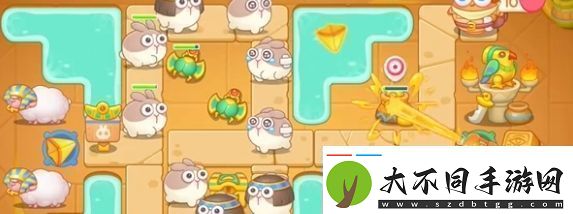 保卫萝卜4法老归来第25关通关攻略
