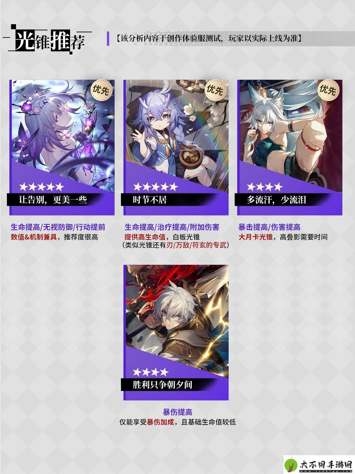 崩坏星穹铁道遐蝶用什么光锥