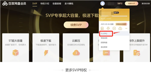 百度盘会员怎么取消自动续费