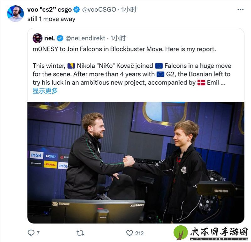 Vitality谈m0NESY加入Falcons