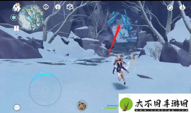 原神雪山山顶怎么上去