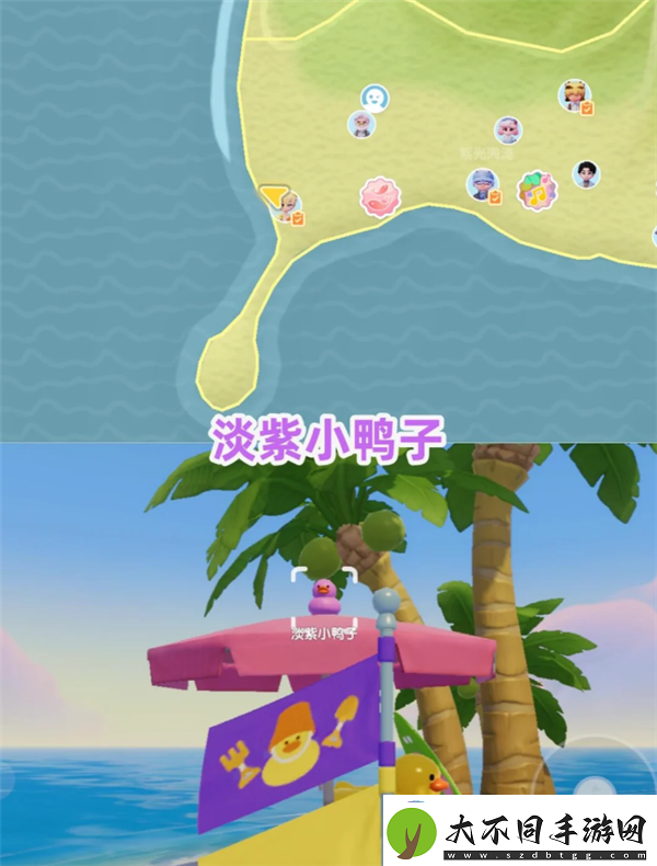 8月13日心动小镇小黄鸭位置和家具气泡位置