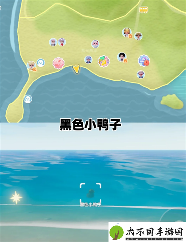 8月13日心动小镇小黄鸭位置和家具气泡位置