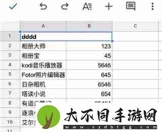 谷歌表格怎么合并单元格