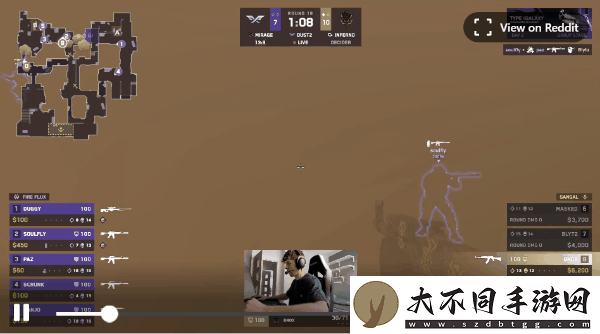 Sangal选手机械拉枪