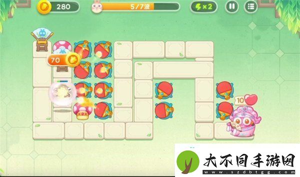 保卫萝卜4梁波波与祝秋秋第41关怎么过