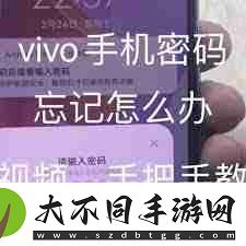 vivo手机密码忘记了怎么找回