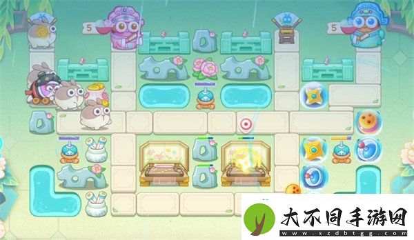 保卫萝卜4梁波波与祝秋秋第59关怎么过