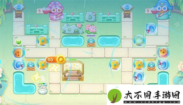 保卫萝卜4梁波波与祝秋秋第59关怎么过
