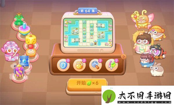 保卫萝卜4梁波波与祝秋秋第64关怎么过