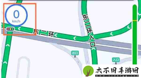 高德地图怎么显示车辆的实时速度