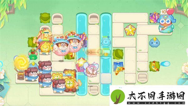 保卫萝卜4梁波波与祝秋秋第75关怎么过