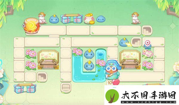 保卫萝卜4梁波波与祝秋秋第71关怎么过