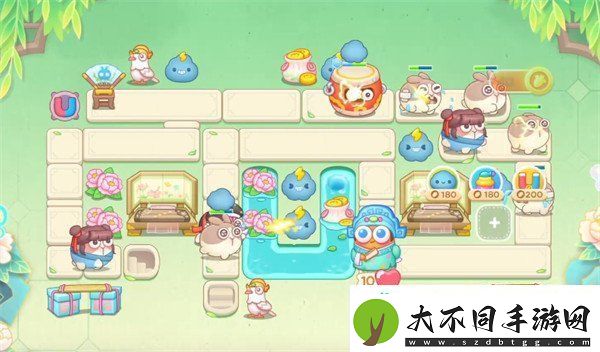 保卫萝卜4梁波波与祝秋秋第71关怎么过