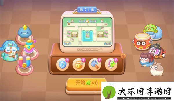 保卫萝卜4梁波波与祝秋秋第71关怎么过