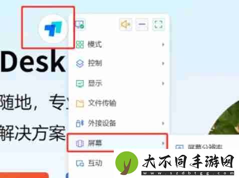 todesk怎么设置隐私屏