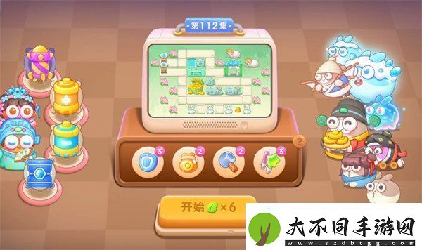 保卫萝卜4梁波波与祝秋秋第112关怎么过