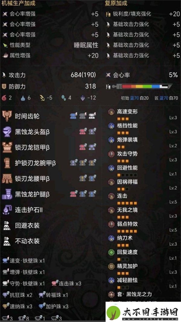 怪物猎人荒野盾斧怎么配装