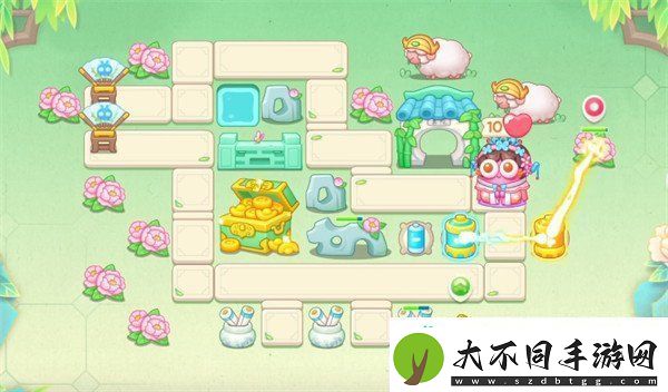 保卫萝卜4梁波波与祝秋秋第112关怎么过