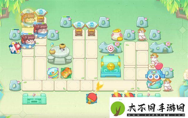 保卫萝卜4梁波波与祝秋秋第115关怎么过