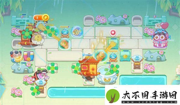 保卫萝卜4梁波波与祝秋秋第116关怎么过