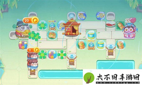 保卫萝卜4梁波波与祝秋秋第116关怎么过