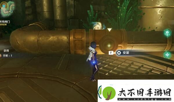 原神检修水下管道怎么过