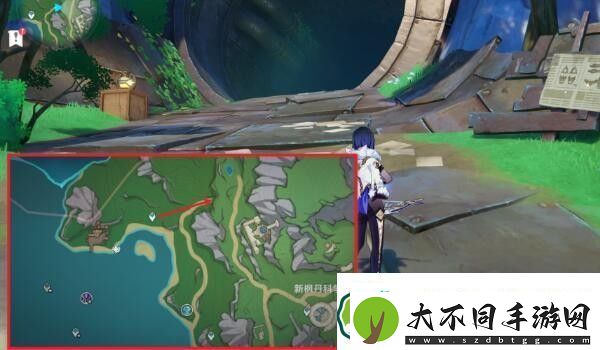 原神检修水下管道怎么过