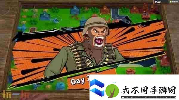 经典回合制游戏猿猴战争试玩发布